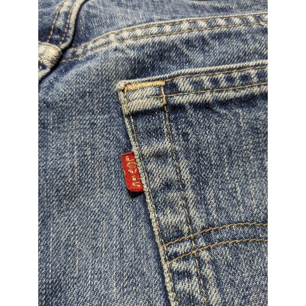 VTG LEVIS SPECIAL‎ RESERVE Men 34X32 Tapered Leg Denim Blue Jean